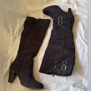 Just fab ladies black boot size 10